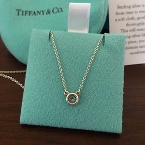 Aquamarine Stone Tiffany’s Necklace